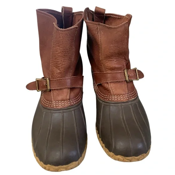 L.L. Bean | Shoes | Ll Bean Boots Lounger 7 Unlined Brown Leather 